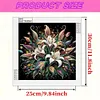 (US Local)4Pack Flower-Special Shaped Diamond Painting Kit(30x30cm)