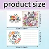 6 PCS Cats And Dogs - 5D DIY Greeting Card