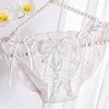 Ice Silk Lotus Leaf Sweet Bowknot Briefs