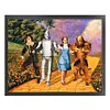 (Big Size)Wizard Of Oz - 11CT Stamped Cross Stitch - 60*50cm