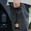 Camping Light Holder 1/4 Thread Portable Light Hanger with Lanyard Fishing Tools