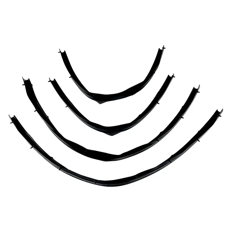 SEBLAFF Black 4Pcs Door Weatherstrip Seal Sealant Strip Kit Replacement for 1999-2017 F250 F350 F450 Super Duty F650 F750 1C3Z26253A24A F81Z2520758AA