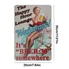 (Multi Style)Beer Girl - Vintage Metal Signs - 20*30cm