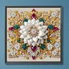 White Flower-Special Shaped Diamond Painting Kit