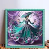 (Multi Style)Rose Butterfly-Full Embroidery 3 Strands 11CT Stamped Cross Stitch-45*45CM