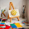 Magic Puffy Paint Kit with 12 Marker&Chian Pen 3D Drawing Magic Canvas Sponge