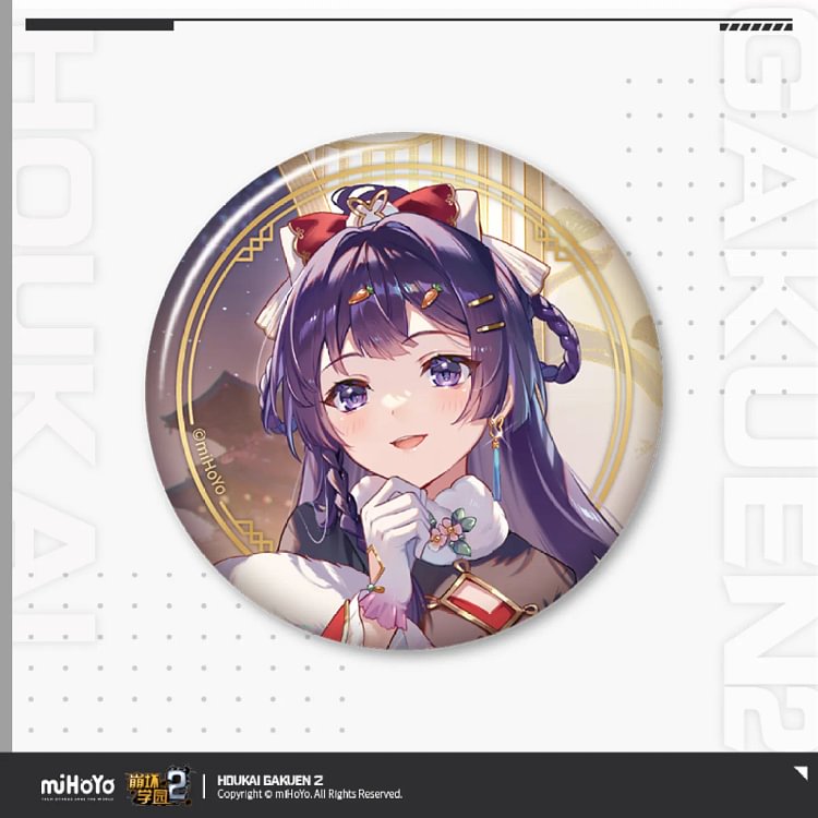 Official Honkai 2d Badges