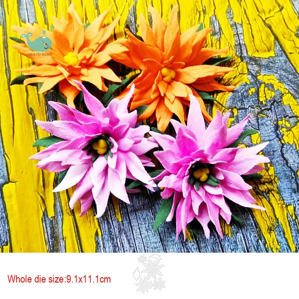 lace flower Metal Cutting Dies Scrapbooking Stencil for Album Paper DIY Gift Card Decoration Embossing Dies New 2022 712-1