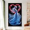 Diamond Painting-DIY Crystal Rhinestone Blue Gown Fairy(40x70cm)