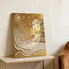 A Ray of Sunshine DIY Pearl Painting Kit with Frame 30x40cm Pearl Gem Paintings Picture Arts Craft for Adults Beginners Gift Home Wall Decor