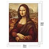 Mona Lisa - 11CT Stamped Cross Stitch - 40*50cm