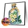 >SALE<5D DIY Partial Special Shaped Drill Diamond Painting Kit Flower Vase Home Decor