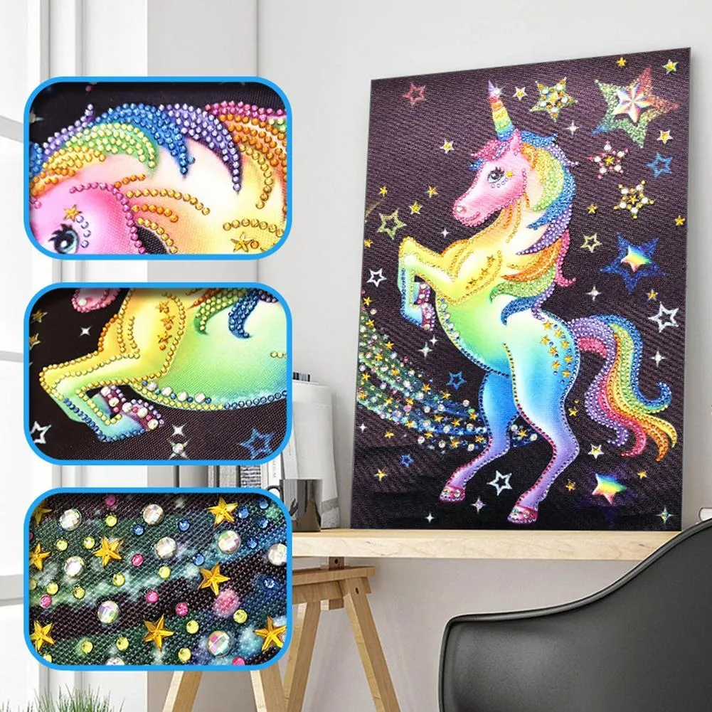 Diamond Painting - Special Shaped Drill - Horse(30*40cm)