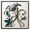 Woman-11CT Stamped Cross Stitch 40*40cm