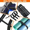 10 Pieces Bike Rack Straps Reusable Adjustable Bicycle Wheel Stabilizer Straps