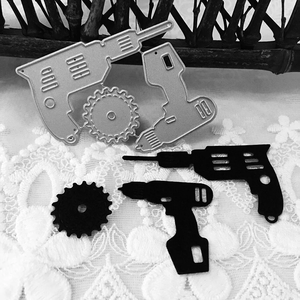 8Pcs/Set Feather Dies Scrapbooking Metal Cutting Dies Cut Die Mold Frame Decora Paper Craft Knife Mould Blade Punch Stencils