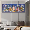 (Big Size)Disney Characters-Full Round Diamond Painting 80*30CM/110*50CM
