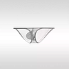Men's Low Waist Sexy Transparent Ultra-Thin U-Convex Large Pouch Briefs