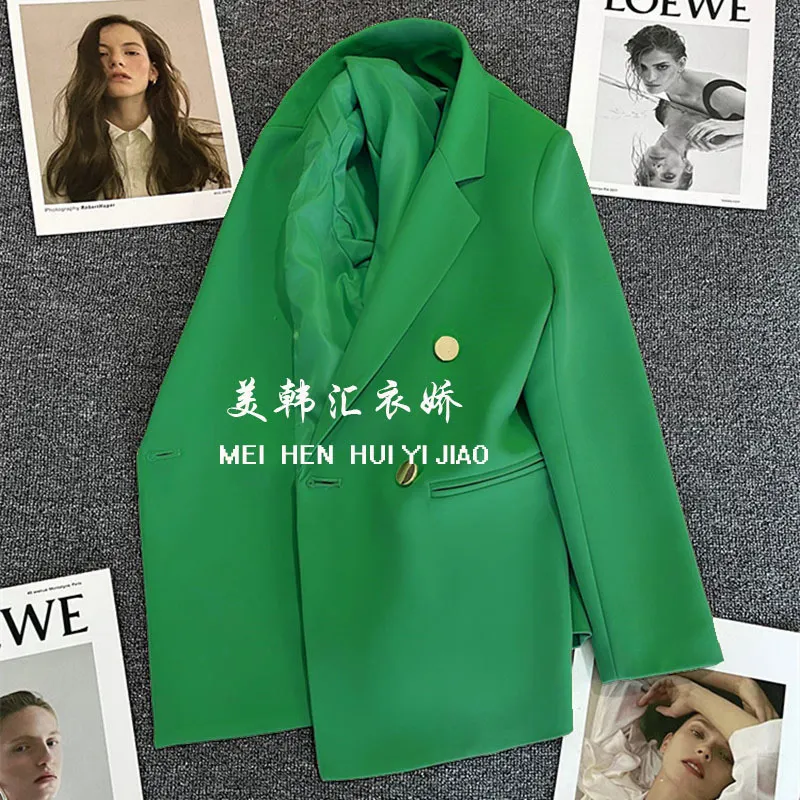 Athvotar Athvotar Fried Street Small Suit Jacket Female 2024 Spring And Autumn New Korean Version Web Celebrity Temperament Small Casual Female