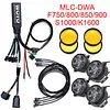 WOYO For BMW R1300 R1200 R1250 F650 F750 F850 F900 S1000R S1000XR K1600 Motorcycle light Control with lamp, Dim Light by Original Buttons
