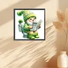 Toilet Gnome-Full Round Diamond Painting 30*30CM