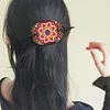 5Pcs pu mandala motif cheveux b&acirc;tons-bricolage accessoires de mode