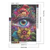 Eye Of  The Flower - Round Drill Diamond Painting - 50*70CM - Large Size