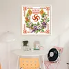 Wealth And Prosperity-14CT Stamped Cross Stitch 34*34cm/13.39*13.39in