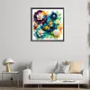 Paper Flower Butterfly-Paint By Numbers Acrylic Painting 40*40CM