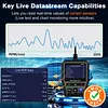 OBD2 Scanner Diagnostic Tool with Battery Tester Live Data Car Code Reader