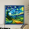 Starry Sky Scenery-11CT Stamped Cross Stitch 50*50cm/19.69*19.69in
