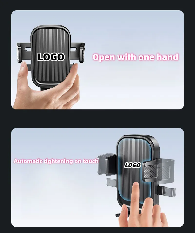 Car air outlet mobile phone navigation holder