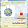 Diamond Painting Acrylic Single-Sided Drill Mandala Pendant Window Hanging Ornament