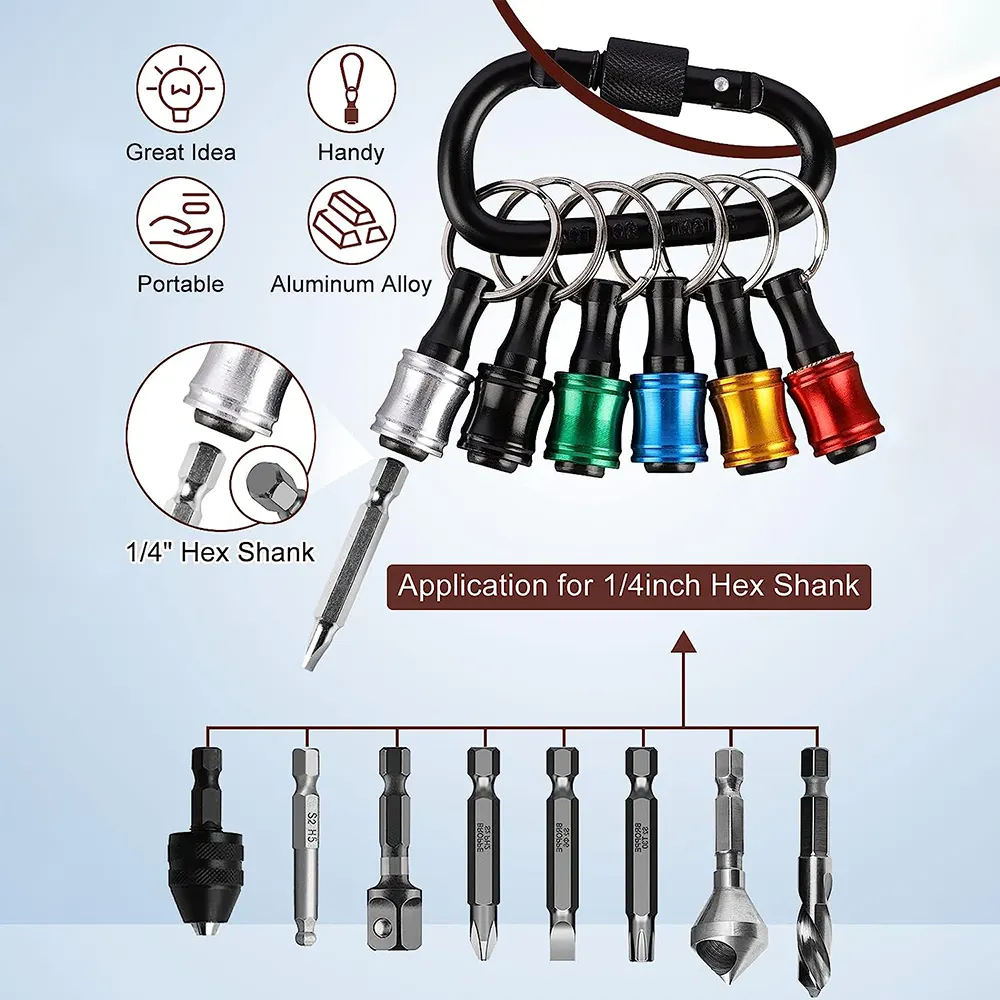SAKER&reg; Bit Holder Keychain