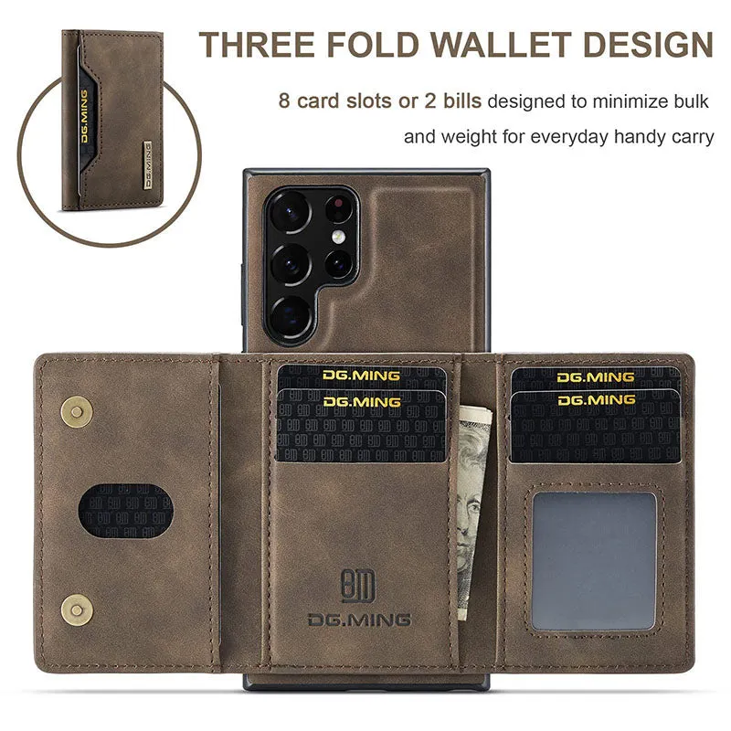 For Samsung S22 Magnetic Card Case Cover