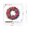 Diamond Painting-DIY Crystal Rhinestone Christmas Wreath