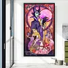 Glass Painting Villain-14CT Stamped Cross Stitch 40*70cm/15.75*27.56in(Big Size)