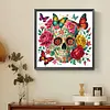 Diamond Painting-DIY Crystal Rhinestone Skull and Butterfly