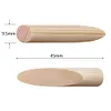 50 Pack 9.5mm Solid Wood Pocket Hole Plugs Wooden Pocket Hole Plug (Pine Plugs)