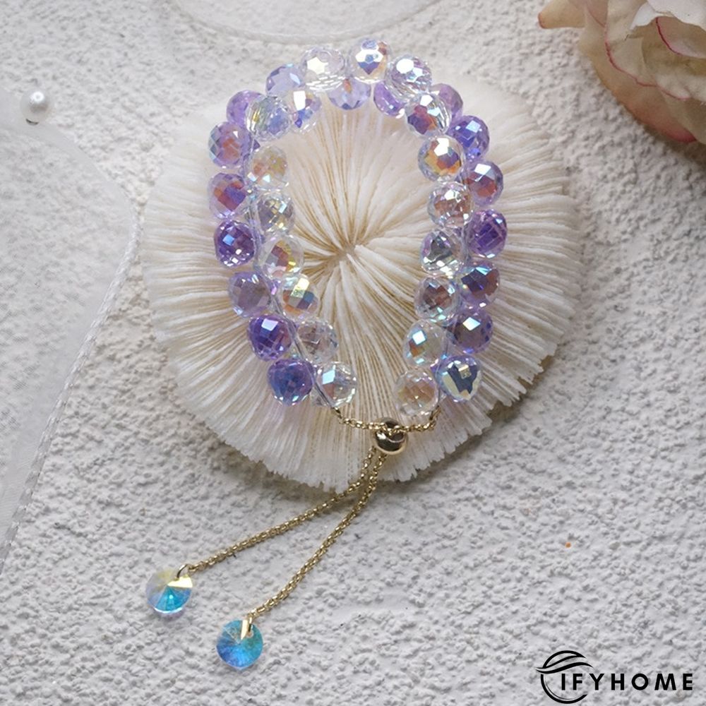 &nbsp;Double Row Crystal bracelet | IFYHOME