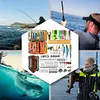 138pcs Fishing Lure Kit Soft and Hard Bait Jig Hooks Sinker Weights Gift for Men