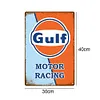 Racing Team Gulf - Vintage Metal Signs - 20*30cm/30*40cm