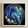 (Stamped/Counted) Dragon - 11CT Cross Stitch 40*40cm/15.75*15.75in