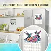 Hummingbird Diamond Painting Magnetic Fridge Calendar To-do List Calendar