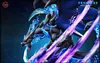 GX Evolution Series Charizard X with LED - Pokemon Resin Statue - Fantasy Studios