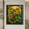 【Limited Stock Sale】（Big Size)Sunflower Glass Painting-Paint by Numbers Acrylic Painting 50*60CM