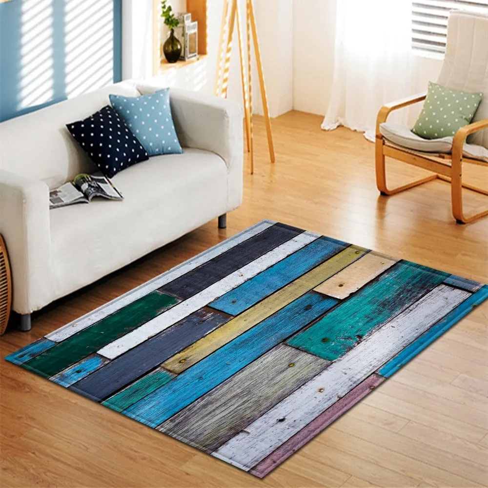 Living Room Carpet Kids Room Decoration Rug Home 3D Children Anti-Slip Large Carpet Hallway Floor Bedroom Bedside Mat
