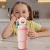 24oz Stainless Steel Whale Fountain Tumbler Perfect for Kids Teens and Adults