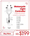 WOYO For BMW Motorcycle CAN BUS Controller Motorcycle Lamp assembly CAN bus electrical system controller Plug and Play Accessory Manager For BMW Motorrad Light  control the Increased Light by original switches