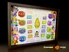 3D Acrylic Magnetic Decorative Paint of All Character's Crests & Digivice - Digimon Decorative Painting - Mystical Art Studios